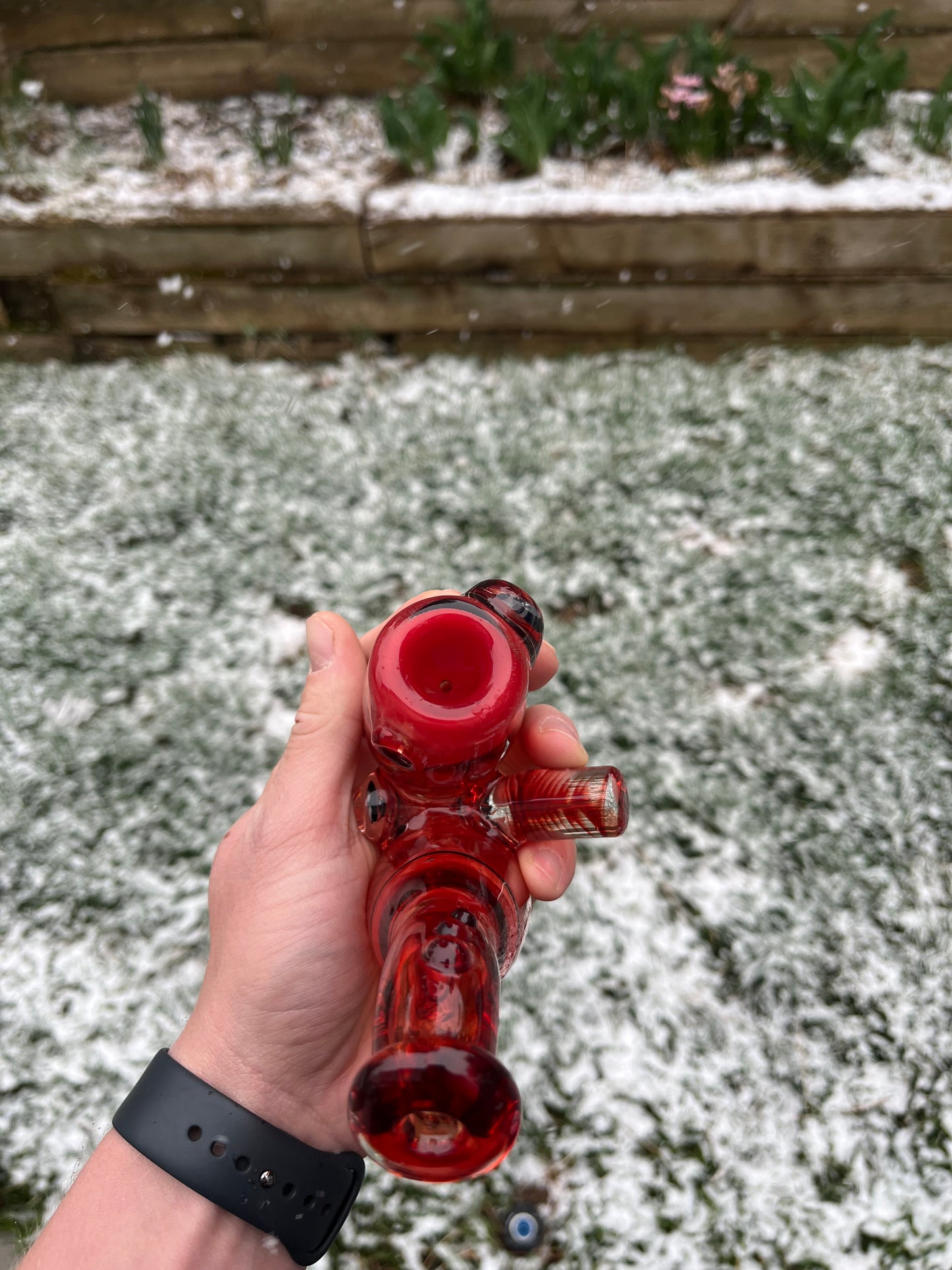 Sherlock #1 in Pomegranate Red