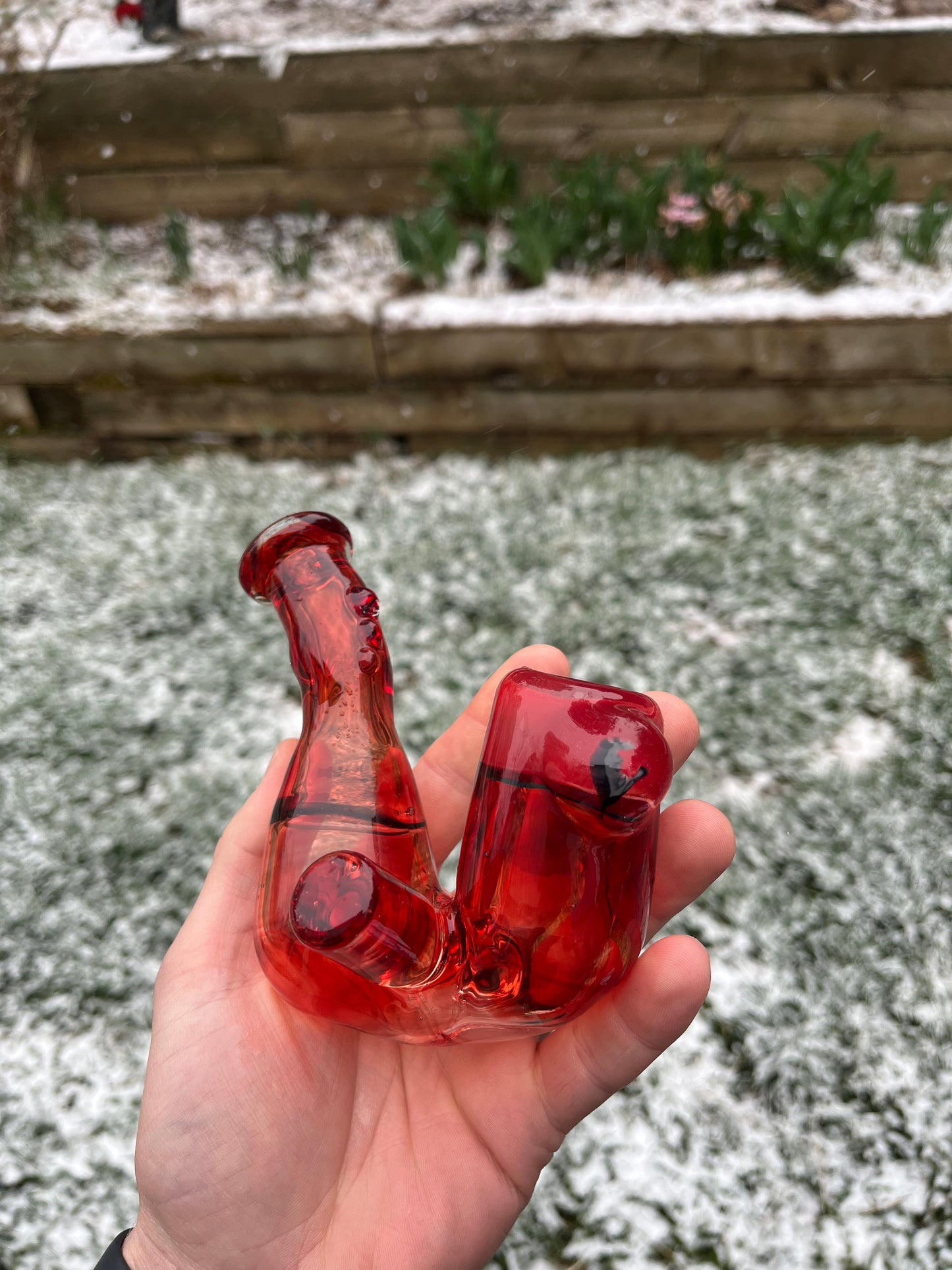Sherlock #1 in Pomegranate Red